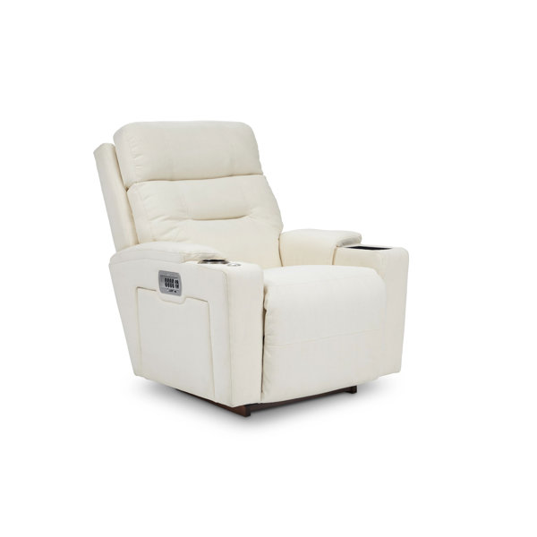 LaZBoy Neo Power Rocking Recliner with iClean Fabric and Power